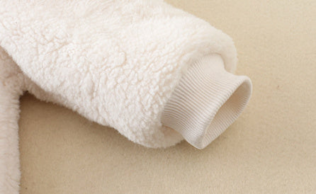 Baby Fleece-lined Warm Jumpsuit