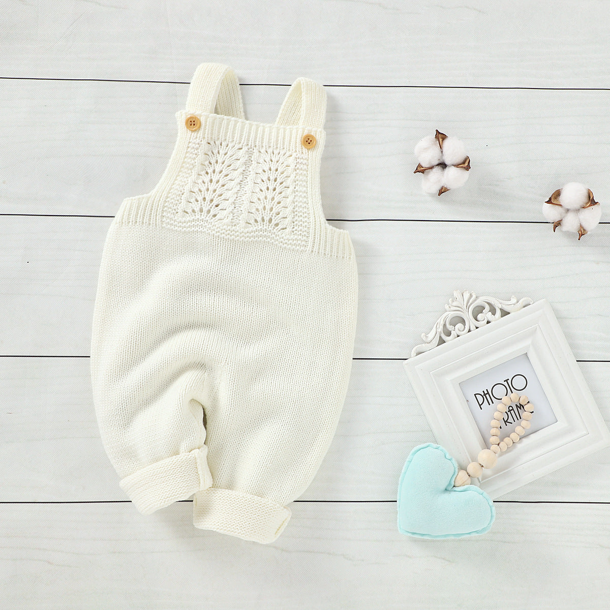 Baby Sling One-piece Solid Color Romper
